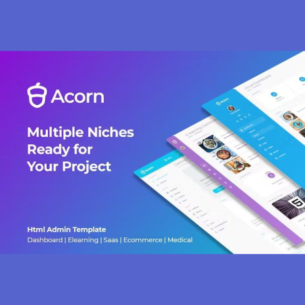 Acorn - Bootstrap 5 Html Laravel .Net Admin Template