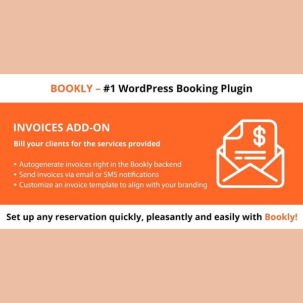 Bookly Invoices Add-on