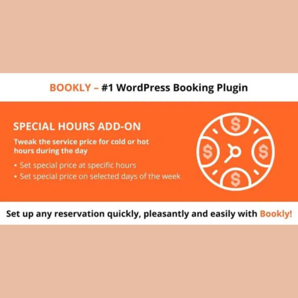 Bookly Special Hours Add-on