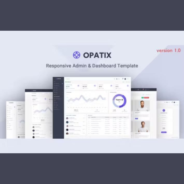 Bootstrap Admin & Dashboard Template – Opatix