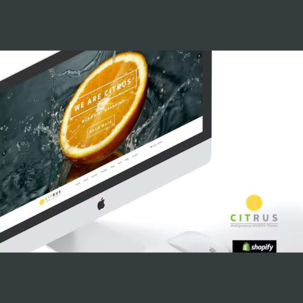 Citrus - One Page Shopify Theme
