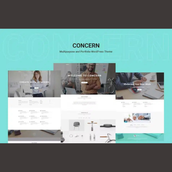 Concern – Multipurpose and Portfolio WordPress Theme