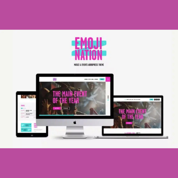 EmojiNation – Night Club & Concert Event WordPress Theme