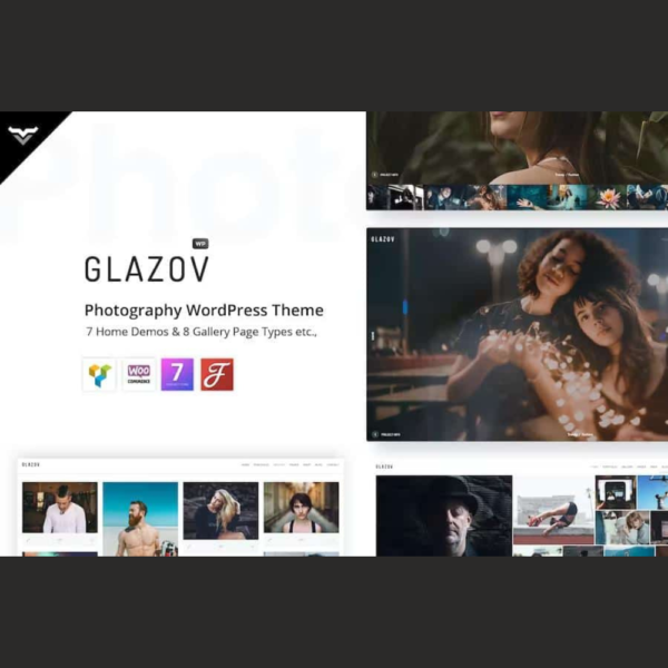 Glazov – Photography WordPress Theme