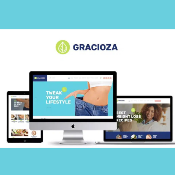 Gracioza – Weight Loss Company & Healthy Blog WordPress Theme