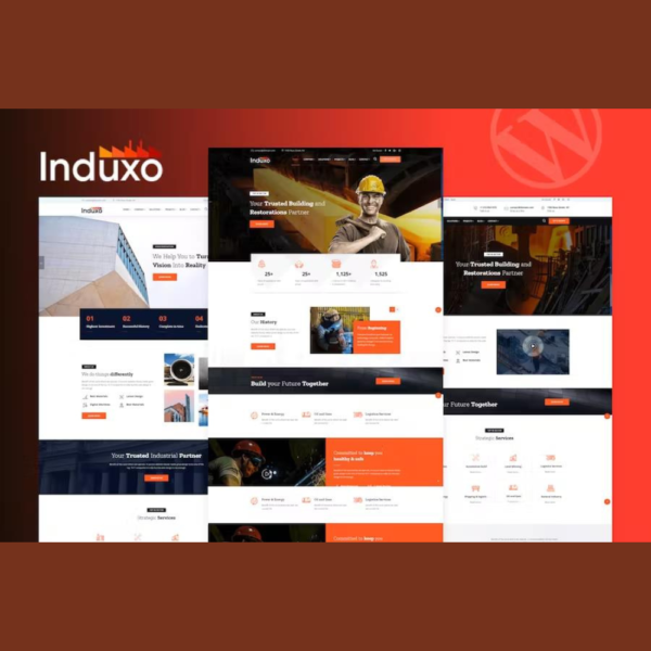 Induxo – Industry WordPress Theme