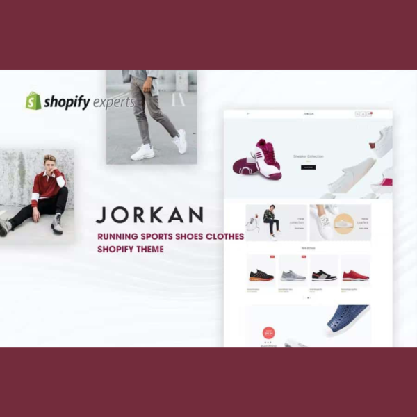 Jorkan – Running Sports Shoes Clothes Shopify Theme