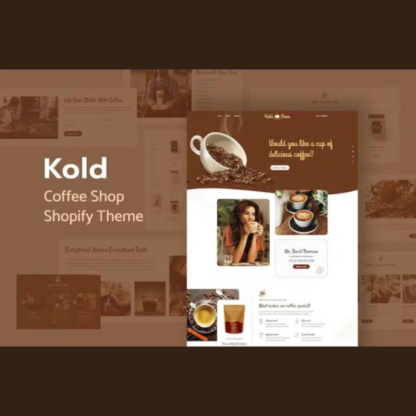 KoldBrew – Coffee Shop Shopify Theme
