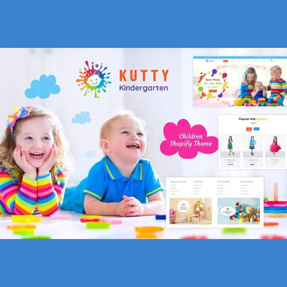 Kutty Kids – Children Shop Shopify Theme Kutty Kids – Children Shop Shopify Theme - Image 1