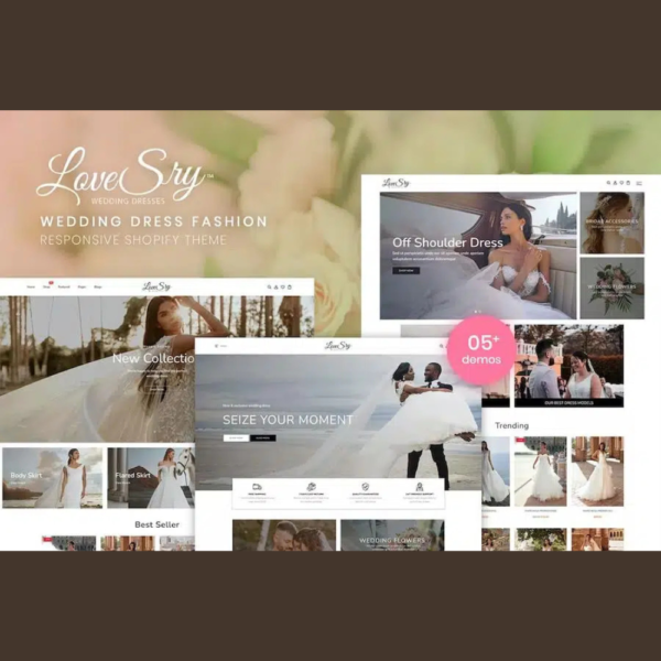 LoveSry – Wedding Dress Fashion Responsive Shopify Theme