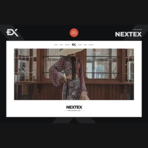 Nextex – One Page Photography Portfolio Template