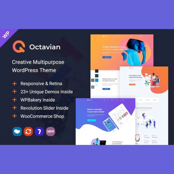 Octavian – Creative Multipurpose WordPress Theme