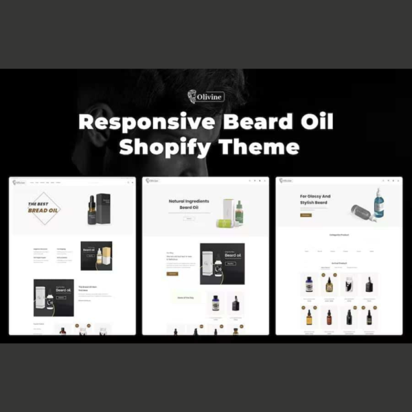 Olivine - Responsive Beard Oil Shopify Theme