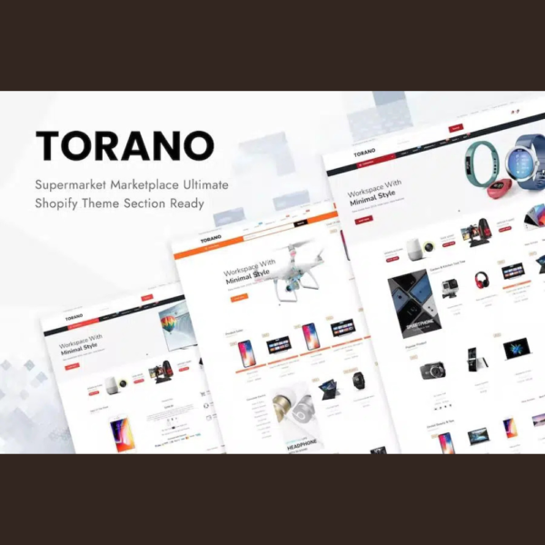 Torano | Marketplace Shopify Theme