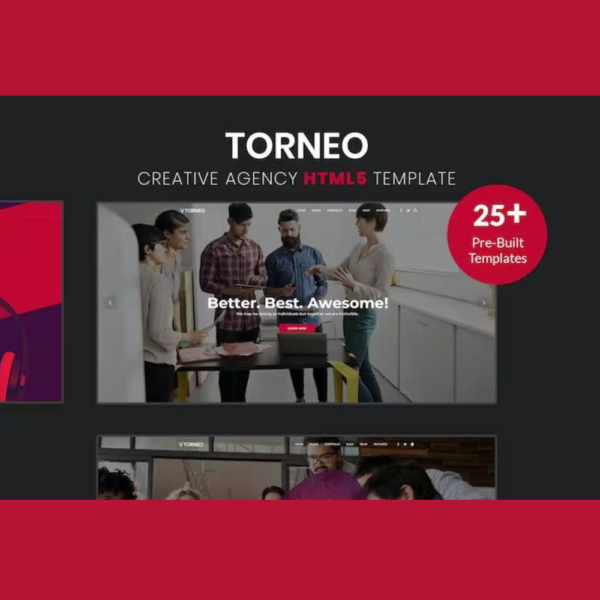 Torneo – Agency Multi-purpose HTML Template