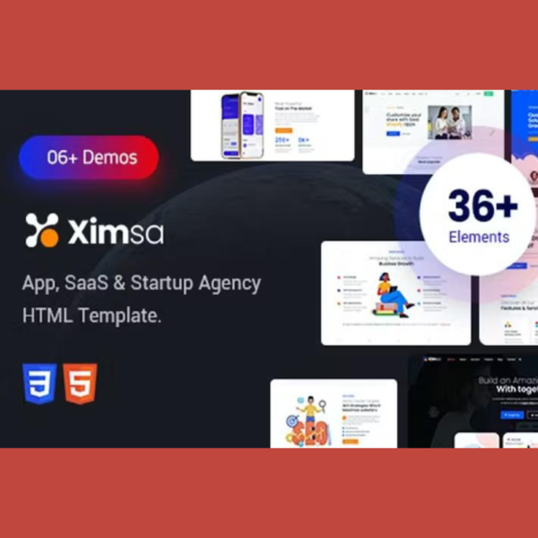 Ximsa – Digital Agency Template