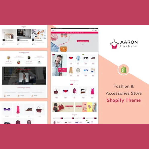 Aaron – Unisex Fashion Shopify, Clothing Store