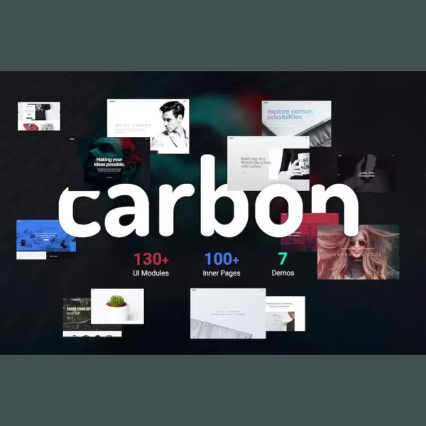 Carbon – Clean Minimal Multipurpose WordPress Theme