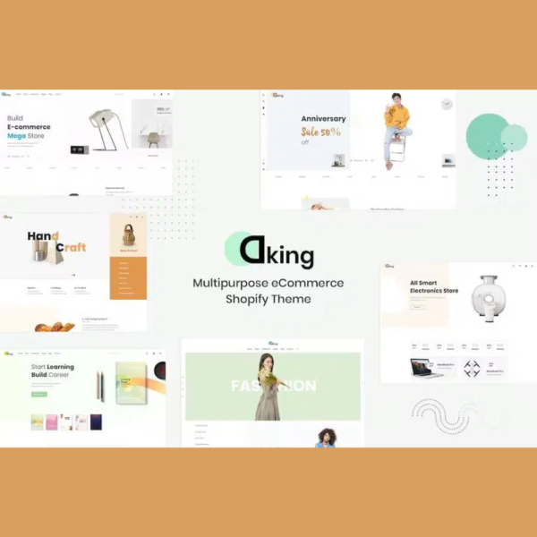 Dking – Multipurpose eCommerce Shopify Theme