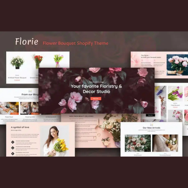 Flory – Florist Bouquet and Boutique Gift Shopify Theme
