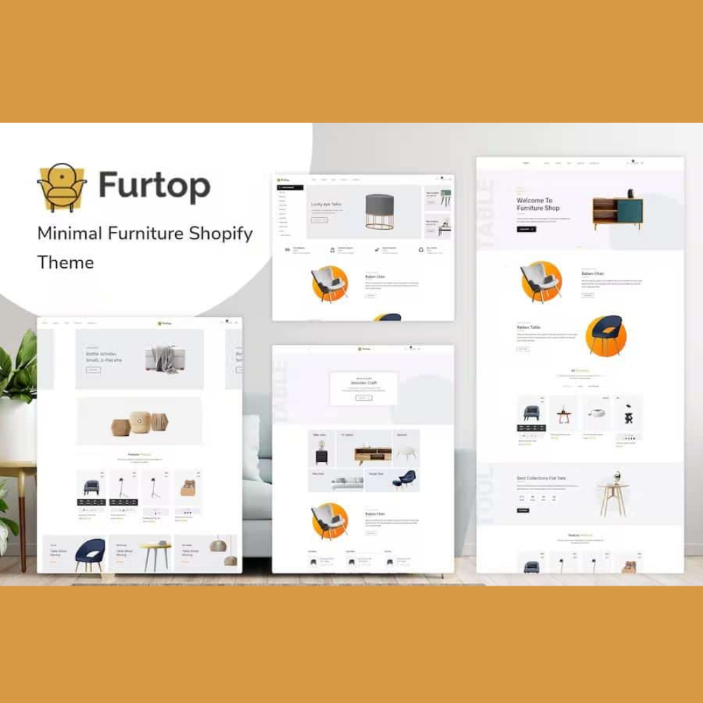 Furtop – Minimal Furniture Shopify Theme Furtop – Minimal Furniture Shopify Theme - Image 1