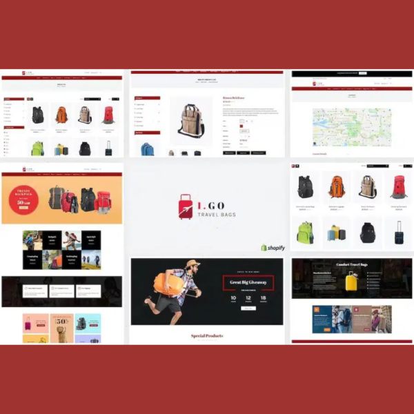Igo – Travel Bag Shop Shopify Theme