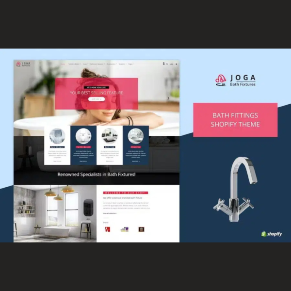 Joga – Kitchen Store, Bathroom Furniture Shopify Theme