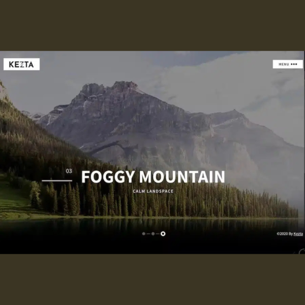 Kezta – Gutenberg Portfolio for WordPress