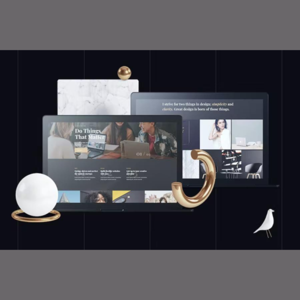 Louie – Modern Portfolio Theme for Agencies