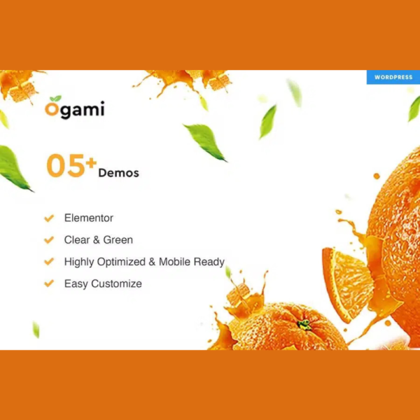 Ogami – Organic Store WordPress Theme