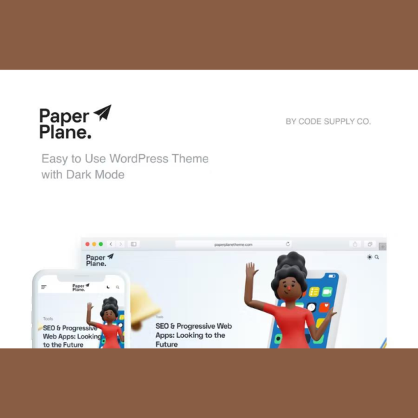 Paper Plane – Modern WordPress Blog Theme