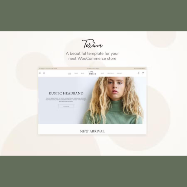 Terina – Multipurpose Elementor WooCommerce Theme