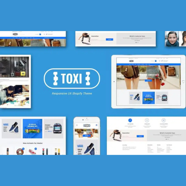 Toxi – Responsive UX Shopify Theme