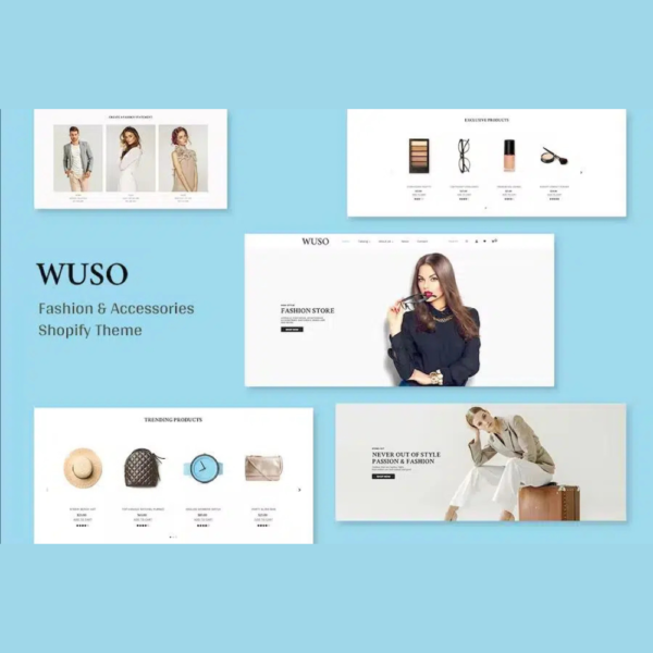 Wuso – Fashion Responsive Shopify Theme